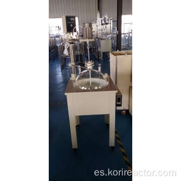 Reactor de vidrio de una sola capa de venta directa de fábrica DF-10L